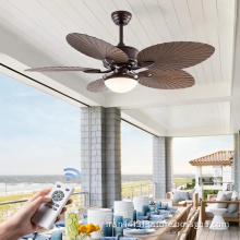Tropical Island Ceiling Fan with Lights Outdoor Patios